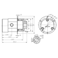 PPS Material Pomp Pump Head